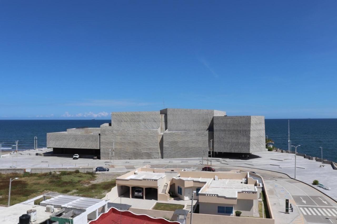 Apartamento FRENTE PLAYA vista al mar, PISCINA DE USO EXCLUSIVO Boca del Río Exterior foto