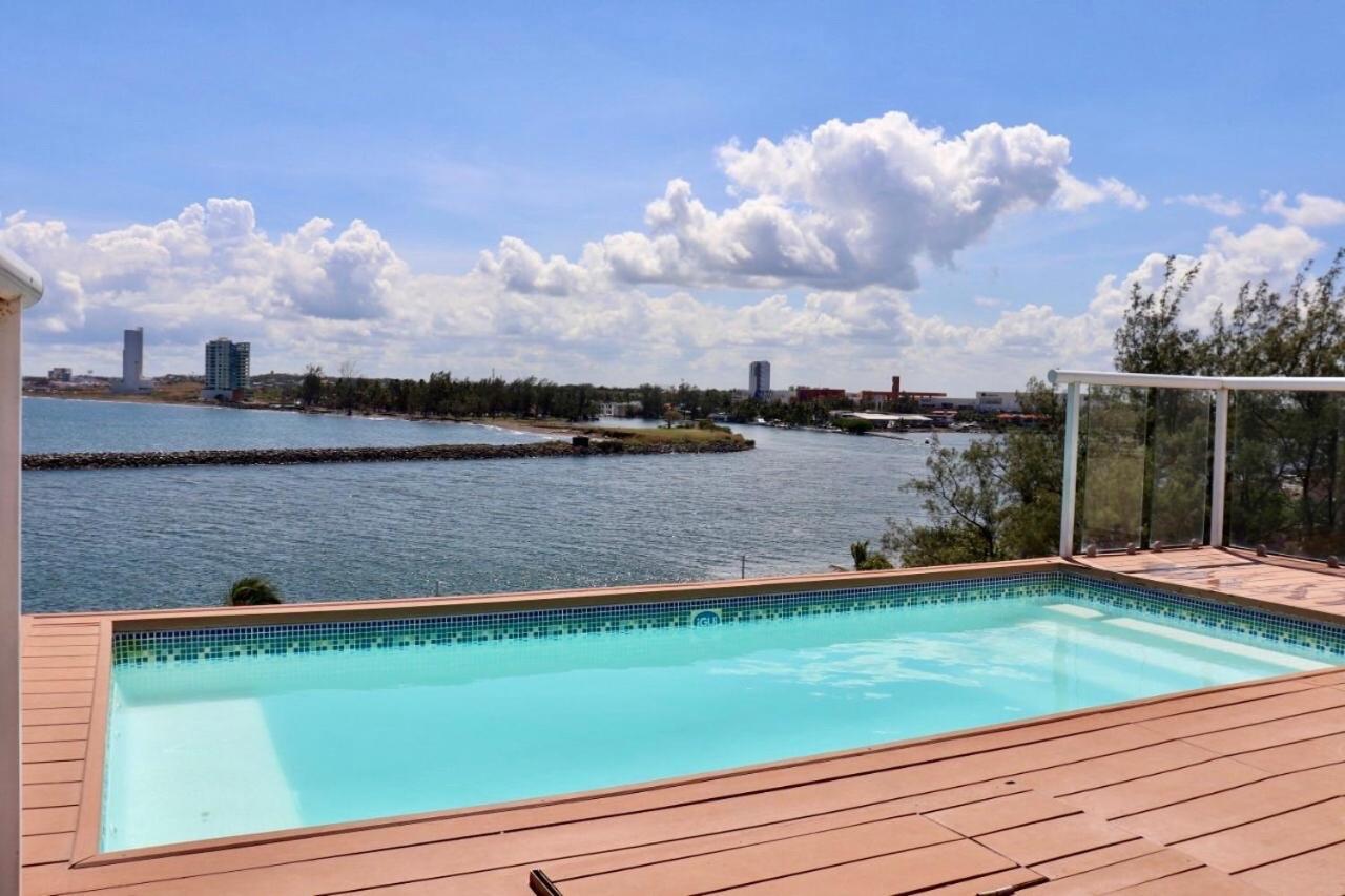 Apartamento FRENTE PLAYA vista al mar, PISCINA DE USO EXCLUSIVO Boca del Río Exterior foto