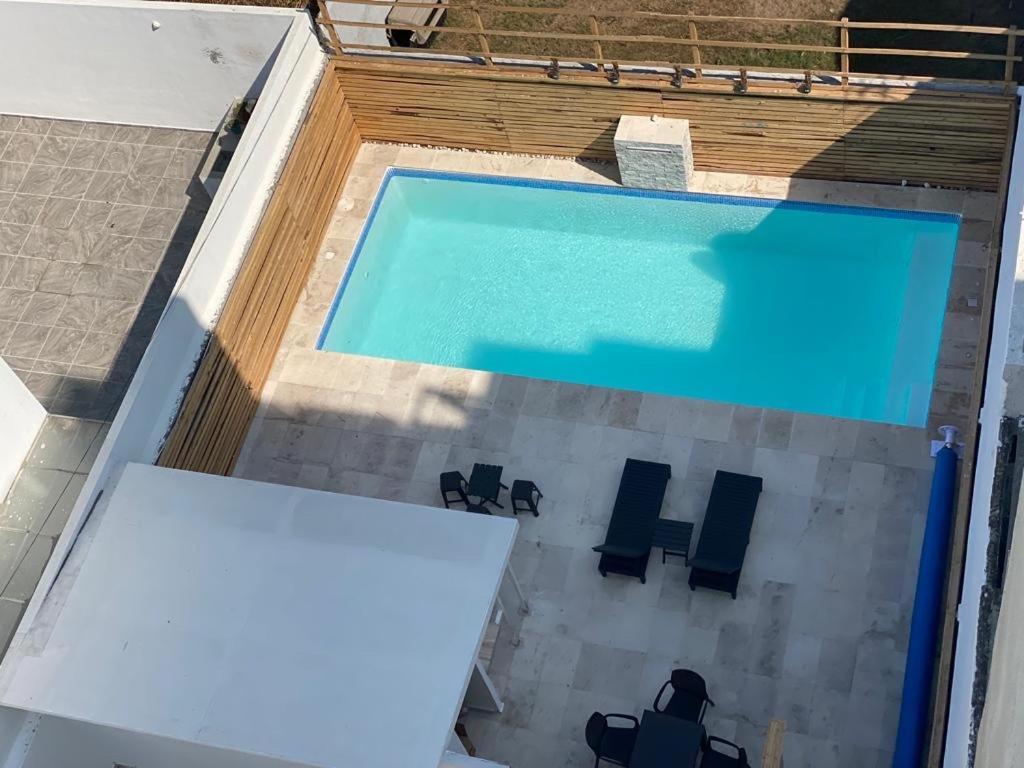 Apartamento FRENTE PLAYA vista al mar, PISCINA DE USO EXCLUSIVO Boca del Río Exterior foto