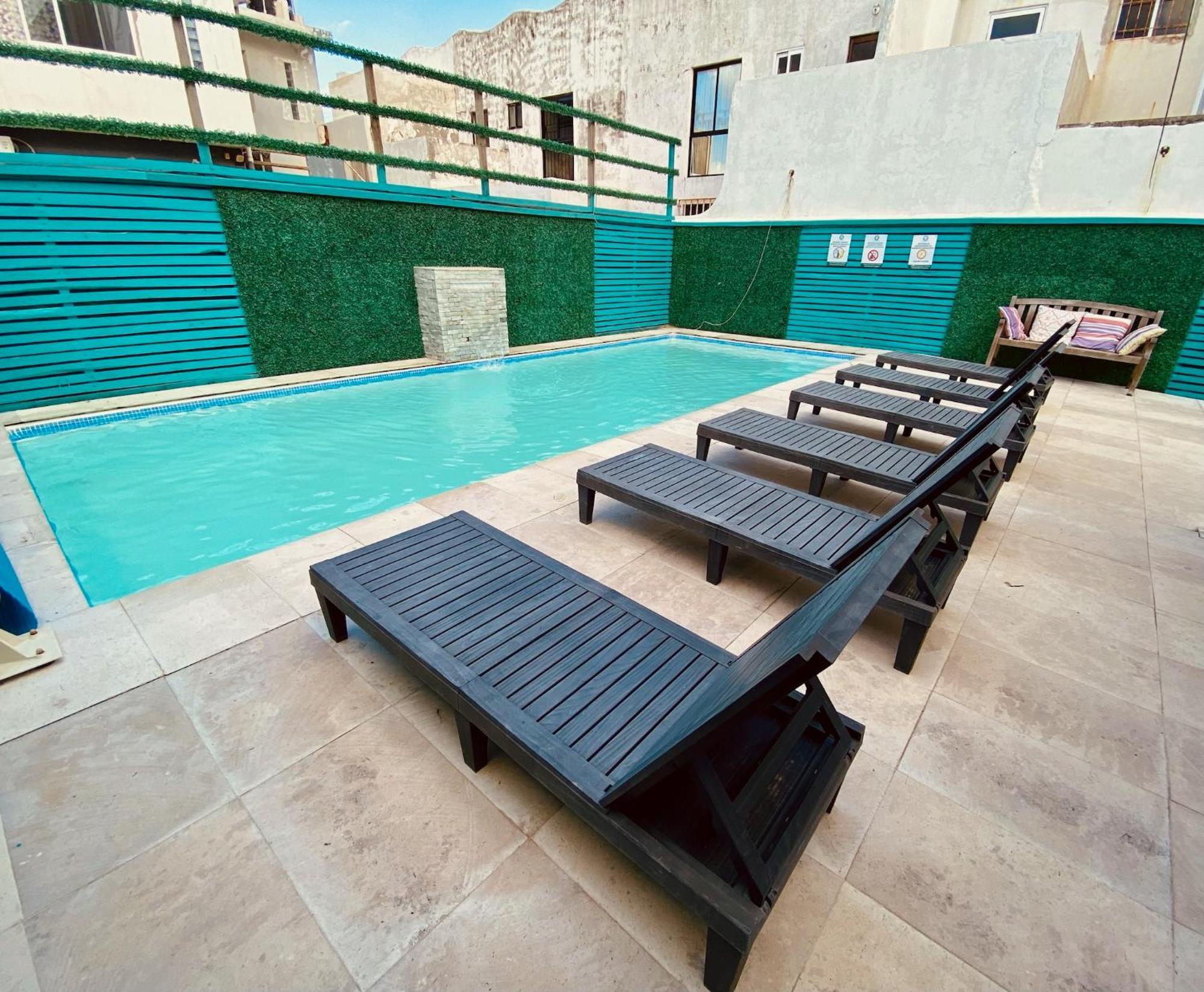 Apartamento FRENTE PLAYA vista al mar, PISCINA DE USO EXCLUSIVO Boca del Río Exterior foto